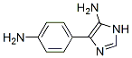 1H-imidazol-5-amine, 4-(4-aminophenyl)- Structure,861362-46-1Structure