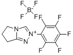 6,7-二氫-2-五氟苯基-5H-吡咯并[2,1-C]-1,2,4-三唑鎓四氟硼酸鹽結(jié)構(gòu)式_862095-91-8結(jié)構(gòu)式