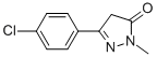 5-(4-Chlorophenyl)-2,4-dihydro-2-methyl-3h-pyrazol-3-oneStructure,862588-62-3Structure 5-(4-Chlorophenyl)-2,4-dihydro-2-methyl-3h-pyrazol-3-one Structure,862588-62-3Structure