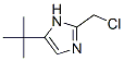 2-(氯甲基)-5-(1,1-二甲基乙基)-1H-咪唑結(jié)構(gòu)式_863477-27-4結(jié)構(gòu)式