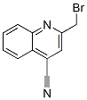 2-(溴甲基)-4-喹啉甲腈結構式_863654-36-8結構式