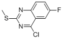 Quinazoline,4-chloro-6-fluoro-2-(methylthio)-Structure,864293-08-3Structure Quinazoline,4-chloro-6-fluoro-2-(methylthio)- Structure,864293-08-3Structure