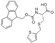 (R)-2-(Fmoc-氨基)-3-(噻吩-2-甲基磺酰基)-丙酸結(jié)構(gòu)式_864754-04-1結(jié)構(gòu)式