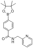 N-吡啶-2-甲基-4-(4,4,5,5-四甲基-[1,3,2]二噁硼烷-2-基)-苯甲酰胺結(jié)構(gòu)式_864754-23-4結(jié)構(gòu)式