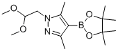 1-(2,2-Dimethoxy-ethyl)-3,5-dimethyl-4-(4,4,5,5-tetramethyl-[1,3,2]dioxaborolan-2-yl)-1h-pyrazole Structure,864754-33-6Structure