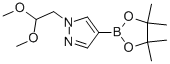 1-(2,2-二甲氧基乙基)-4-(4,4,5,5-四甲基-1,3,2-二噁硼烷-2-基)-1H-吡唑結構式_864754-40-5結構式
