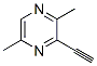 Pyrazine, 3-ethynyl-2,5-dimethyl-(9ci)Structure,86521-02-0Structure Pyrazine, 3-ethynyl-2,5-dimethyl-(9ci) Structure,86521-02-0Structure