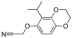 2-[[2,3-二氫-5-(1-甲基乙基)-1,4-苯并二噁英-6-基]氧基]-乙腈結(jié)構(gòu)式_865305-55-1結(jié)構(gòu)式