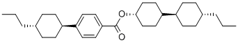 Trans,trans-4-propylbicyclohexyl-4-yl 4-(trans-4-propylcyclohexyl)-benzoateStructure,86603-66-9Structure Trans,trans-4-propylbicyclohexyl-4-yl 4-(trans-4-propylcyclohexyl)-benzoate Structure,86603-66-9Structure