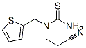 Thiourea, n-(2-cyanoethyl)-n-(2-thienylmethyl)-Structure,868591-22-4Structure Thiourea, n-(2-cyanoethyl)-n-(2-thienylmethyl)- Structure,868591-22-4Structure