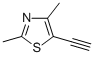 5-乙炔-2,4-二甲基噻唑結(jié)構(gòu)式_868755-76-4結(jié)構(gòu)式