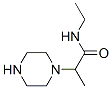 1-Piperazineacetamide,n-ethyl--alpha--methyl-(9ci)Structure,86906-56-1Structure 1-Piperazineacetamide,n-ethyl--alpha--methyl-(9ci) Structure,86906-56-1Structure