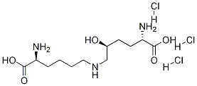 (2S,2S,5S)-5-羥基賴氨酸正亮氨酸鹽酸鹽結構式_869111-61-5結構式