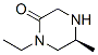 2-Piperazinone, 1-ethyl-5-methyl-, (5S)-Structure,869901-78-0Structure 2-Piperazinone, 1-ethyl-5-methyl-, (5S)- Structure,869901-78-0Structure