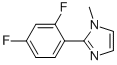 2-(2,4-Difluorophenyl)-1-methyl-1h-imidazoleStructure,872327-70-3Structure 2-(2,4-Difluorophenyl)-1-methyl-1h-imidazole Structure,872327-70-3Structure