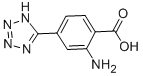 2-Amino-4-(1h-tetrazol-5-yl)benzoic acidStructure,872473-26-2Structure 2-Amino-4-(1h-tetrazol-5-yl)benzoic acid Structure,872473-26-2Structure