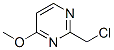 Pyrimidine, 2-(chloromethyl)-4-methoxy- (9ci)Structure,87273-20-9Structure Pyrimidine, 2-(chloromethyl)-4-methoxy- (9ci) Structure,87273-20-9Structure