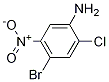 4-Bromo-2-chloro-5-nitrobenzenamineStructure,872820-00-3Structure 4-Bromo-2-chloro-5-nitrobenzenamine Structure,872820-00-3Structure