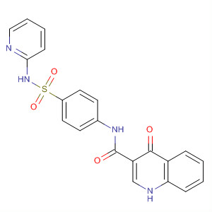 4-氧代-n-[4-(2-吡啶磺?；?苯基]-1H-喹啉-3-羧酰胺結構式_873050-38-5結構式