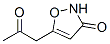 3(2H)-isoxazolone, 5-(2-oxopropyl)-(9ci)Structure,87318-65-8Structure 3(2H)-isoxazolone, 5-(2-oxopropyl)-(9ci) Structure,87318-65-8Structure