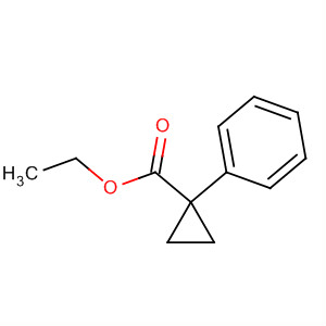 1-苯基環(huán)丙烷羧酸乙酯結(jié)構(gòu)式_87328-17-4結(jié)構(gòu)式
