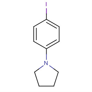 1-(4-碘苯基)吡咯烷結(jié)構(gòu)式_87350-76-3結(jié)構(gòu)式