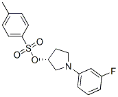 3-Pyrrolidinol, 1-(3-fluorophenyl)-, 3-(4-methylbenzenesulfonate), (3R)-Structure,873945-29-0Structure 3-Pyrrolidinol, 1-(3-fluorophenyl)-, 3-(4-methylbenzenesulfonate), (3R)- Structure,873945-29-0Structure
