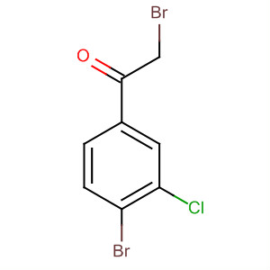 2-Bromo-1-(4-bromo-3-chlorophenyl)ethanoneStructure,87427-57-4Structure 2-Bromo-1-(4-bromo-3-chlorophenyl)ethanone Structure,87427-57-4Structure