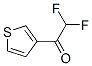 2,2-二氟-1-(3-噻吩)-乙酮結(jié)構(gòu)式_874279-92-2結(jié)構(gòu)式