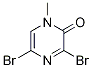 3,5-Dibromo-1-methylpyrazin-2(1h)-oneStructure,87486-34-8Structure 3,5-Dibromo-1-methylpyrazin-2(1h)-one Structure,87486-34-8Structure