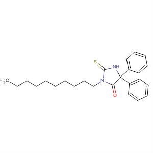 3-Decyl-5,5-diphenyl-2-thioxo-4-imidazolidinoneStructure,875014-22-5Structure 3-Decyl-5,5-diphenyl-2-thioxo-4-imidazolidinone Structure,875014-22-5Structure