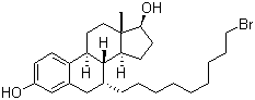 (7A,17b)-7-(9-bromononyl)estra-1,3,5(10)-triene-3,17-diolStructure,875573-67-4Structure (7A,17b)-7-(9-bromononyl)estra-1,3,5(10)-triene-3,17-diol Structure,875573-67-4Structure