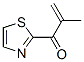 2-Propen-1-one, 2-methyl-1-(2-thiazolyl)-Structure,87636-22-4Structure 2-Propen-1-one, 2-methyl-1-(2-thiazolyl)- Structure,87636-22-4Structure