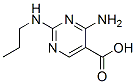 5-Pyrimidinecarboxylic acid,4-amino-2-(propylamino)- (9ci)Structure,876516-52-8Structure 5-Pyrimidinecarboxylic acid,4-amino-2-(propylamino)- (9ci) Structure,876516-52-8Structure