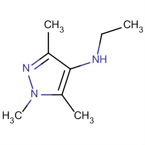 1H-pyrazol-4-amine, n-ethyl-1,3,5-trimethyl- Structure,87675-56-7Structure