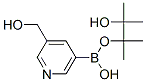 3-Pyridinemethanol, 5-(4,4,5,5-tetramethyl-1,3,2-dioxaborolan-2-yl)-Structure,877149-81-0Structure 3-Pyridinemethanol, 5-(4,4,5,5-tetramethyl-1,3,2-dioxaborolan-2-yl)- Structure,877149-81-0Structure