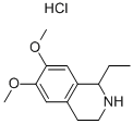 1-Ethyl-6,7-dimethoxy-1,2,3,4-tetrahydroisoquinoline hydrochlorideStructure,878790-03-5Structure 1-Ethyl-6,7-dimethoxy-1,2,3,4-tetrahydroisoquinoline hydrochloride Structure,878790-03-5Structure