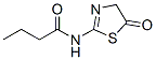 Butanamide,n-(4,5-dihydro-5-oxo-2-thiazolyl)-Structure,878893-14-2Structure Butanamide,n-(4,5-dihydro-5-oxo-2-thiazolyl)- Structure,878893-14-2Structure