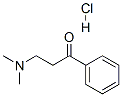 1-Propanone, 3-(dimethylamino)-1-phenyl-, hydrochloride (1:1)Structure,879-72-1Structure 1-Propanone, 3-(dimethylamino)-1-phenyl-, hydrochloride (1:1) Structure,879-72-1Structure
