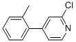 2-Chloro-4-(2-methylphenyl)pyridineStructure,883874-67-7Structure 2-Chloro-4-(2-methylphenyl)pyridine Structure,883874-67-7Structure