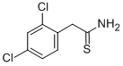 2-(2,4-Dichlorophenyl)ethanethioamideStructure,883946-62-1Structure 2-(2,4-Dichlorophenyl)ethanethioamide Structure,883946-62-1Structure