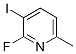 2-氟-3-碘-6-甲基吡啶結構式_884494-48-8結構式