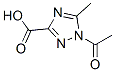 1H-1,2,4-triazole-3-carboxylic acid, 1-acetyl-5-methyl- (7ci)Structure,88513-02-4Structure 1H-1,2,4-triazole-3-carboxylic acid, 1-acetyl-5-methyl- (7ci) Structure,88513-02-4Structure