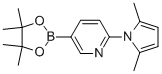 2-(2,5-Dimethyl-1h-pyrrol-1-yl)-5-(4,4,5,5-tetramethyl-1,3,2-dioxaborolan-2-yl)-pyridineStructure,885226-07-3Structure 2-(2,5-Dimethyl-1h-pyrrol-1-yl)-5-(4,4,5,5-tetramethyl-1,3,2-dioxaborolan-2-yl)-pyridine Structure,885226-07-3Structure