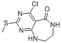 4-氯-2-(甲基硫代)-6,7,8,9-四氫-5H-嘧啶并[4,5-E][1,4]二氮雜革-5-酮結構式_885270-37-1結構式