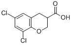 6,8-Dichloro-chroman-3-carboxylicacidStructure,885271-47-6Structure 6,8-Dichloro-chroman-3-carboxylicacid Structure,885271-47-6Structure