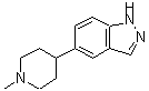 5-(1-Methyl-piperidin-4-yl)-1h-indazoleStructure,885272-53-7Structure 5-(1-Methyl-piperidin-4-yl)-1h-indazole Structure,885272-53-7Structure