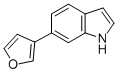 6-呋喃-3-基-1H-吲哚結(jié)構(gòu)式_885273-05-2結(jié)構(gòu)式