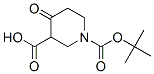 4-氧代-哌啶-1,3-二羧酸叔丁乙酯結(jié)構(gòu)式_885274-97-5結(jié)構(gòu)式