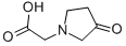 (3-氧代-1-吡咯烷)-乙酸結(jié)構(gòu)式_885277-96-3結(jié)構(gòu)式